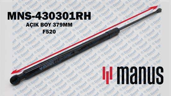 MGA-93325 Bagaj Amortisor Sag/Sol ( Toyota  Auris 13 - ) 379mm 520n